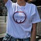 SCARFACE - Tshirt Unisexe BIO (encre rouge)